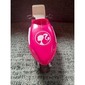 Barbie Pink Snowmobile Winter Adventure Vehicle‎ with Snowflake Details Hot Pink